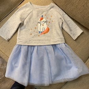 NWOT “Caticorn” tutu sweater dress